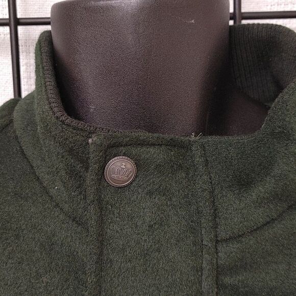 INSOMNIA BY MANZINI SOFT POLY WOOL BOMBER STYLE JACKET. - Picture 2 of 11